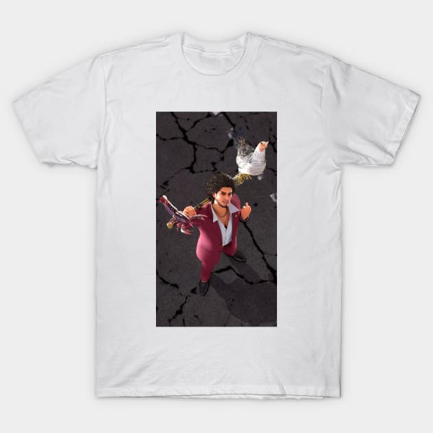 Ichiban Kasuga - Yakuza 7 T-Shirt by James-Cr